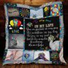 To My Son Autism Awareness Nh59 Quilt  Quilt